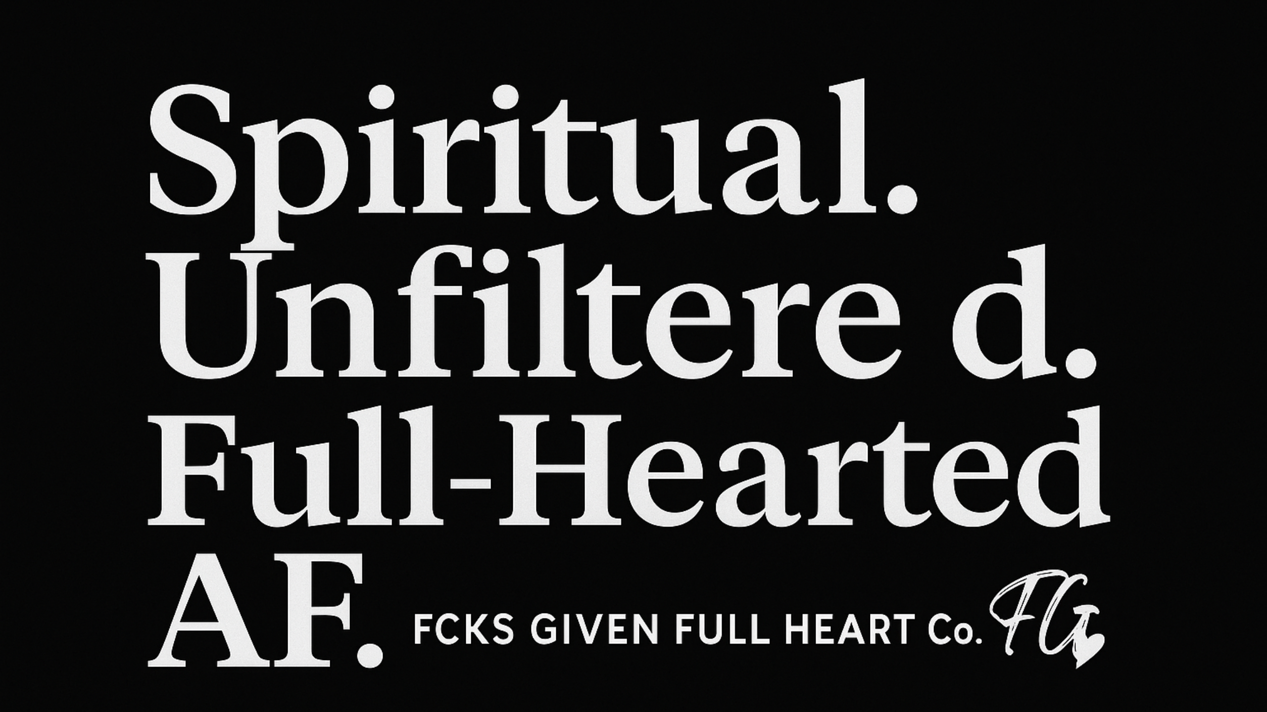 FCKS GIVEN FULL HEART Co.